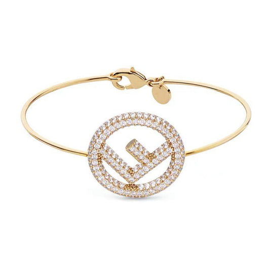 Luxury FendiF BRACELET FULL DIAMOND