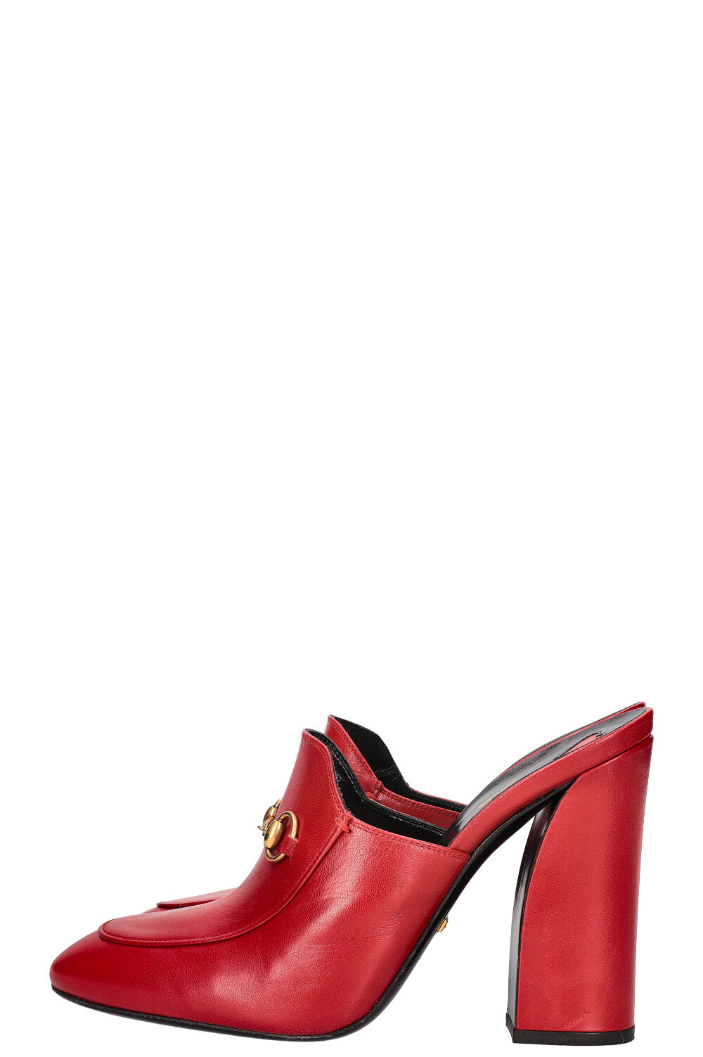 Luxury Gucci Trending 2025 Julie Horsebit Blockheel Mules Hibiscus