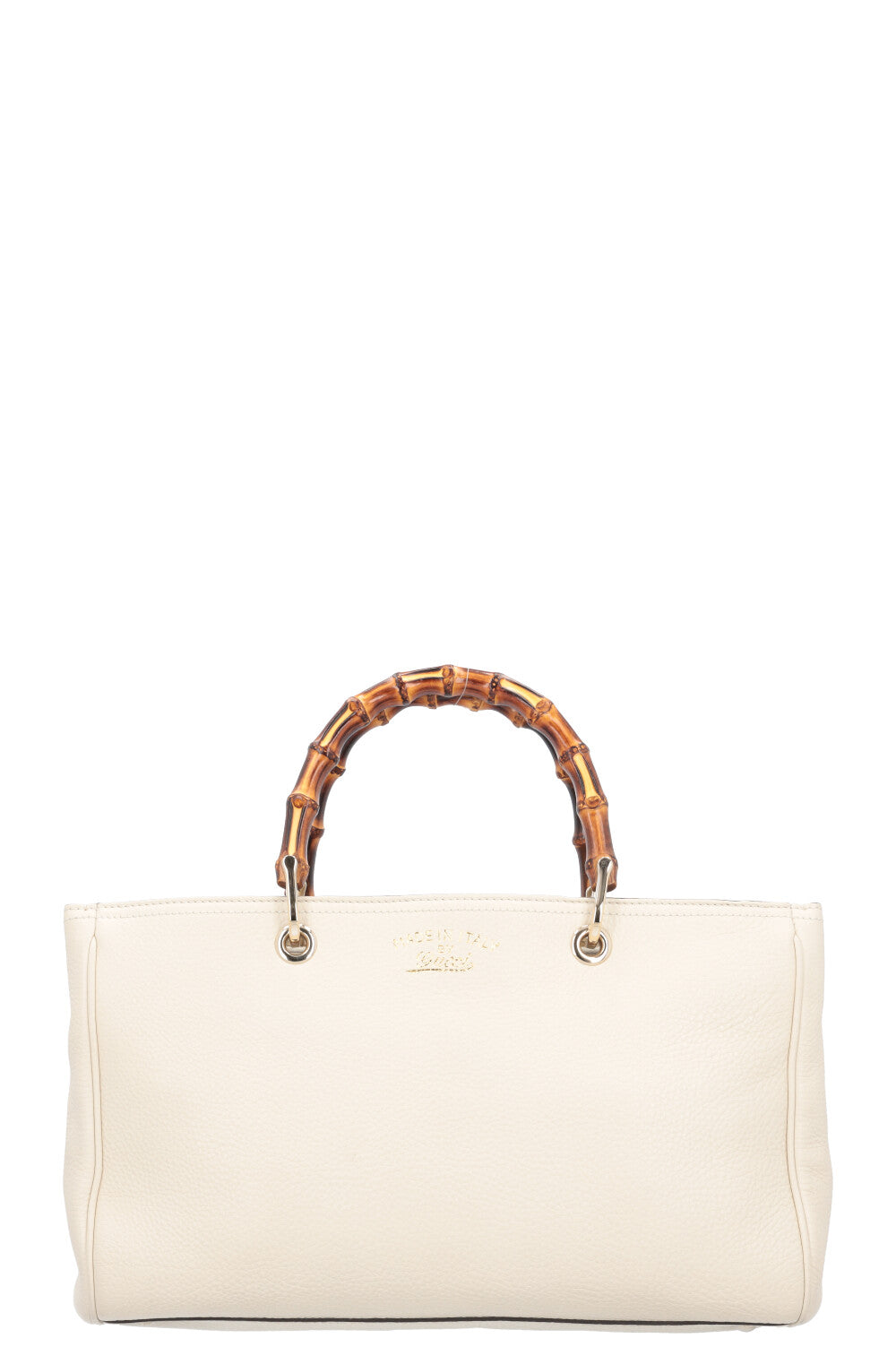 Luxury Gucci Trending 2025 2 Way Bamboo Tote Ivory