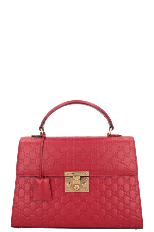 Luxury Gucci Trending 2025 GG Supreme Bag Leather Red