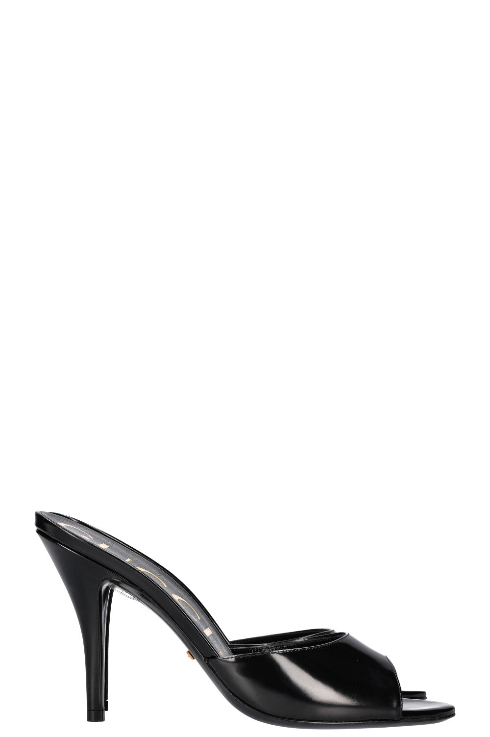 Luxury Gucci Trending 2025 Slide Heels Black