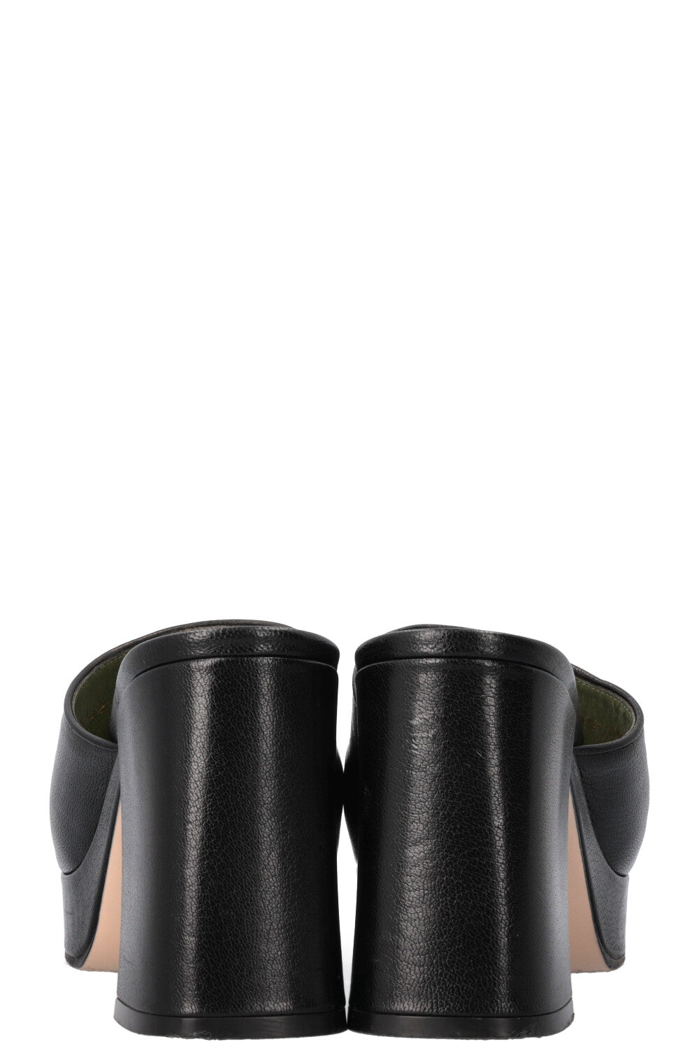 Luxury Gucci Trending 2025 Houdan Horsebit Plateau Heels Black