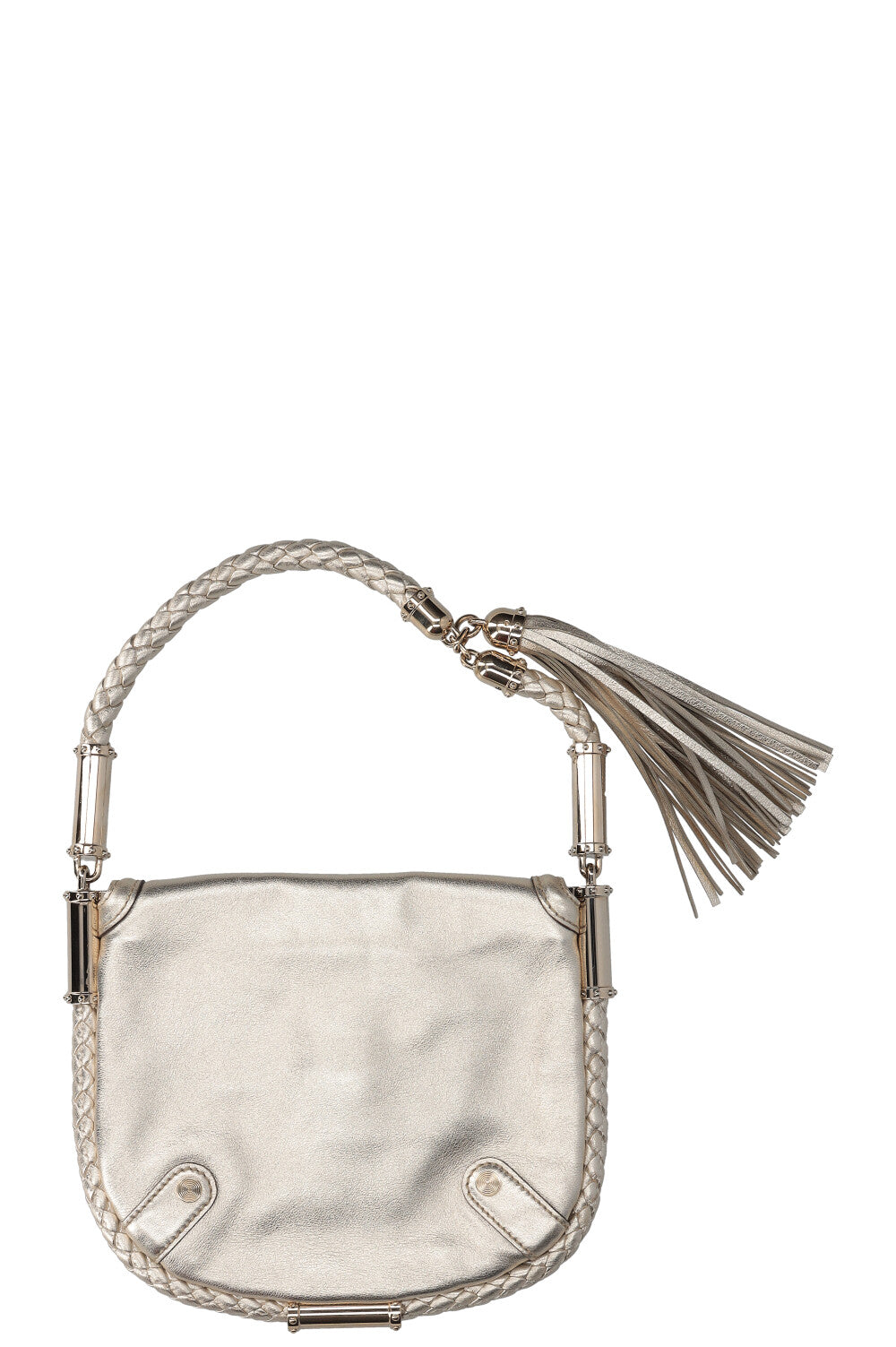 Luxury Gucci Trending 2025 Britt Tassel Flap Bag Gold