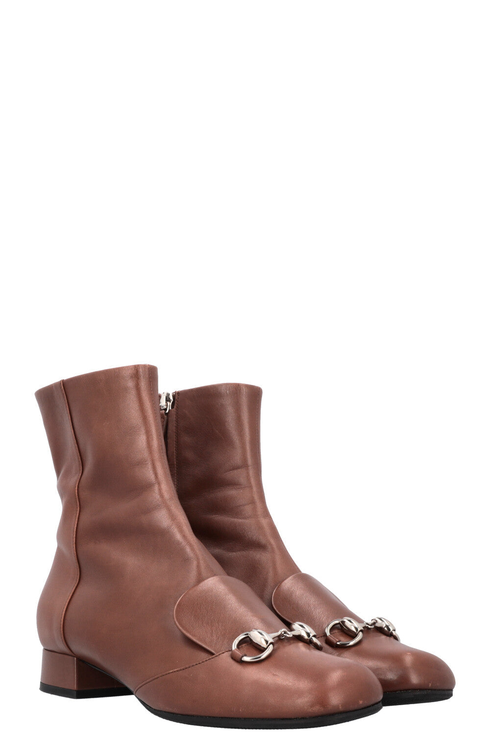 Luxury Gucci Trending 2025 Regent Horsebit Boots Brown