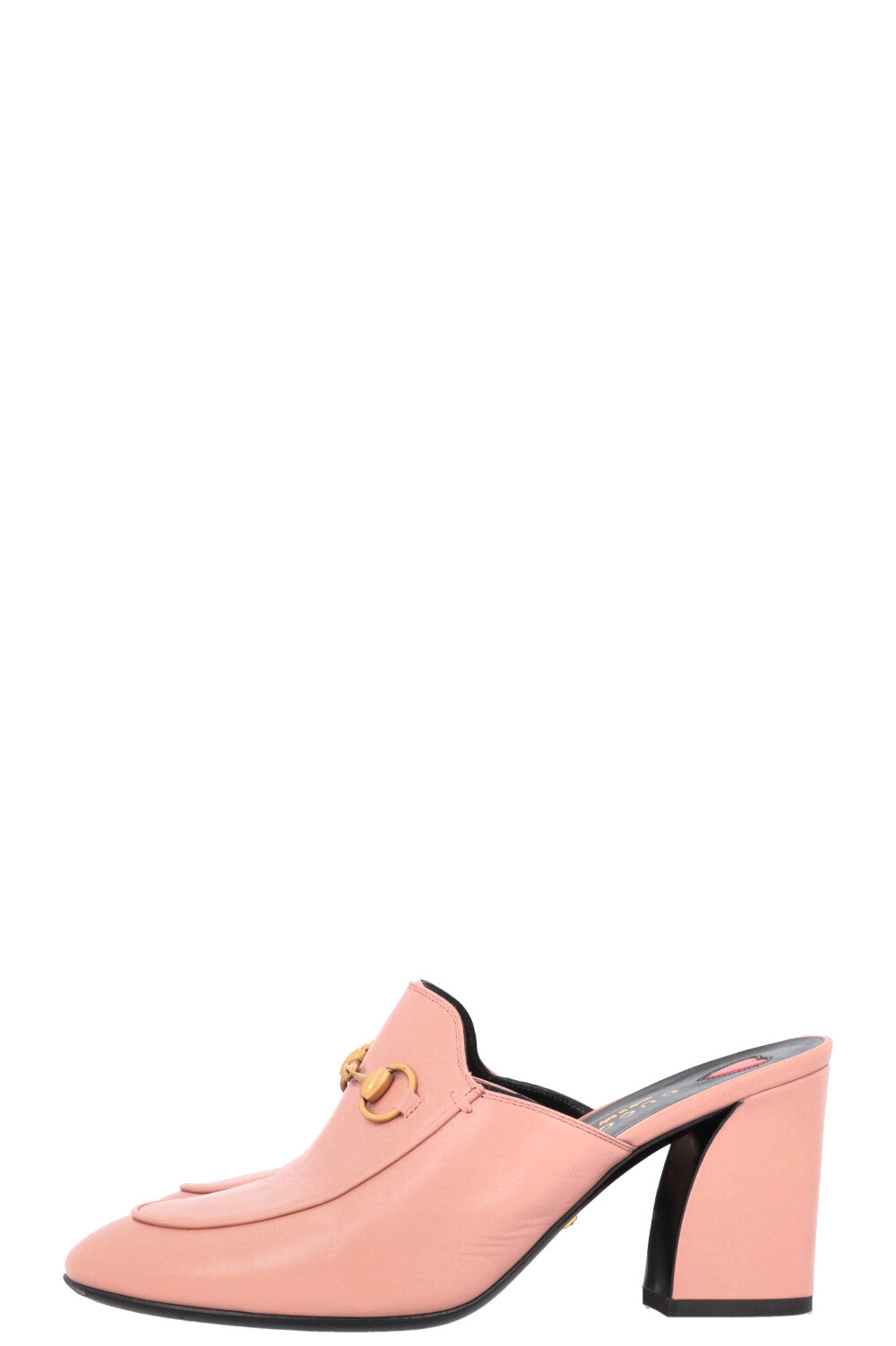 Luxury Gucci Trending 2025 Horsebit Heels Dusty Rose