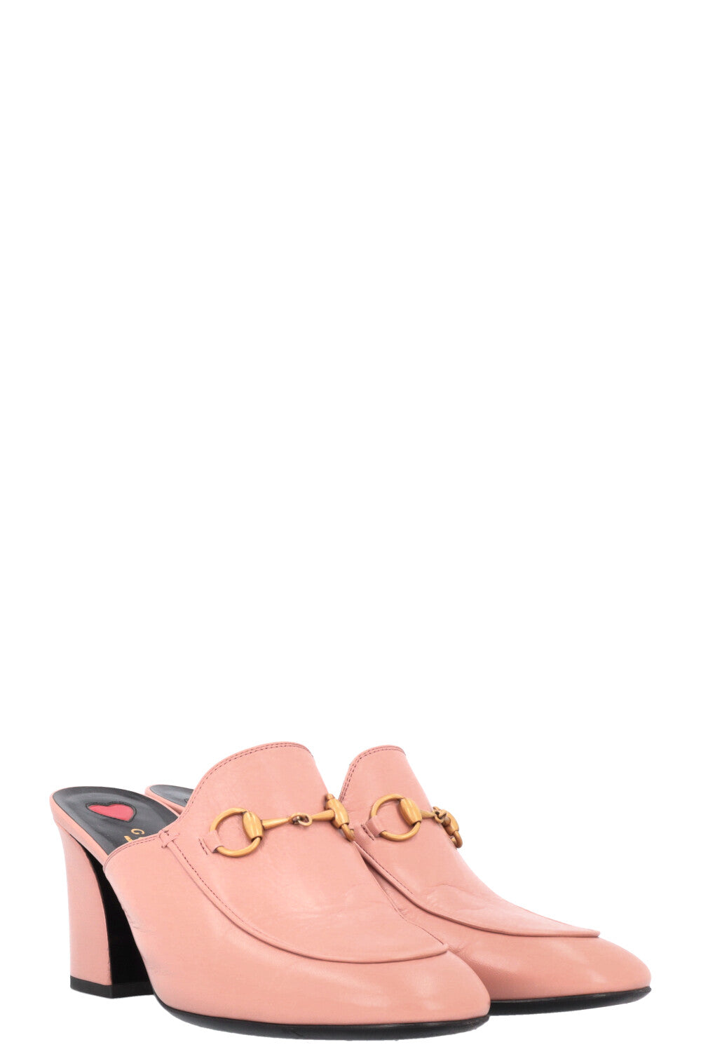 Luxury Gucci Trending 2025 Horsebit Heels Dusty Rose