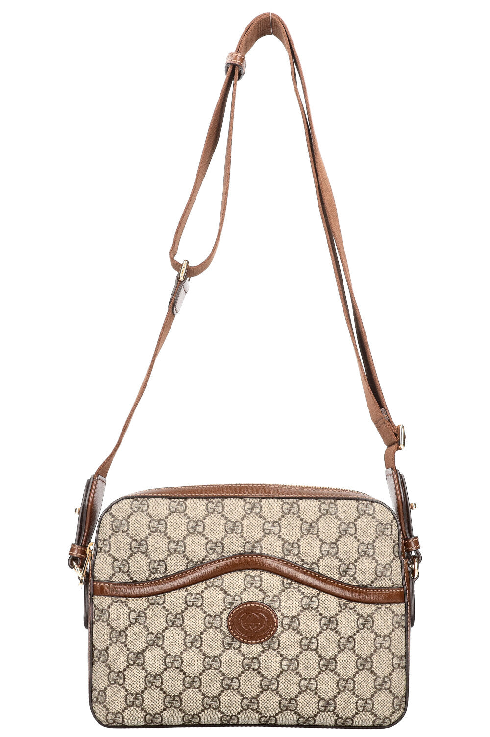 Luxury Gucci Trending 2025 Messenger Bag Supreme Canvas Brown