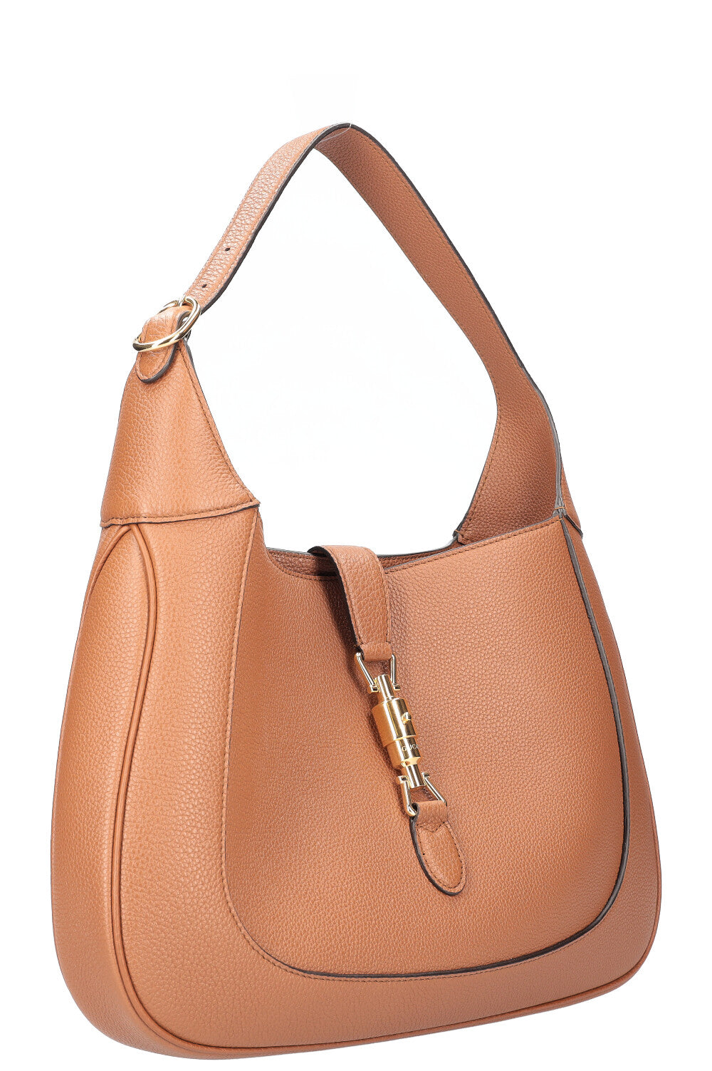 Luxury Gucci Trending 2025 Jackie 1961 Hobo Bag Graind Leather Brown