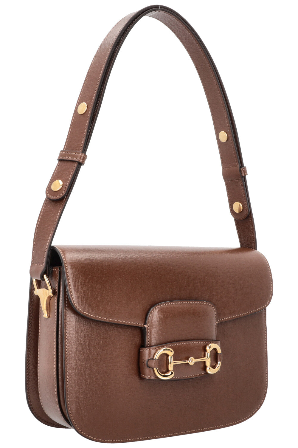 Luxury Gucci Trending 2025 Horsebit 1955 Shoulder Bag Brown