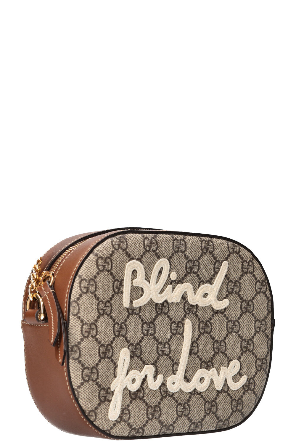 Luxury Gucci Trending 2025 Blind For Love Crossbody Bag GG Supreme