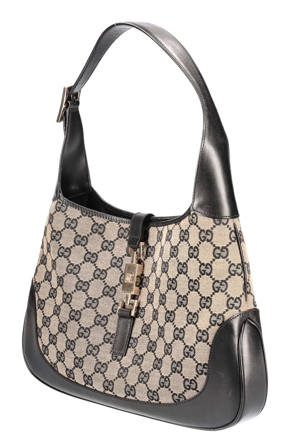 Luxury Gucci Trending 2025 Jackie 1961 Bag GG Canvas Black