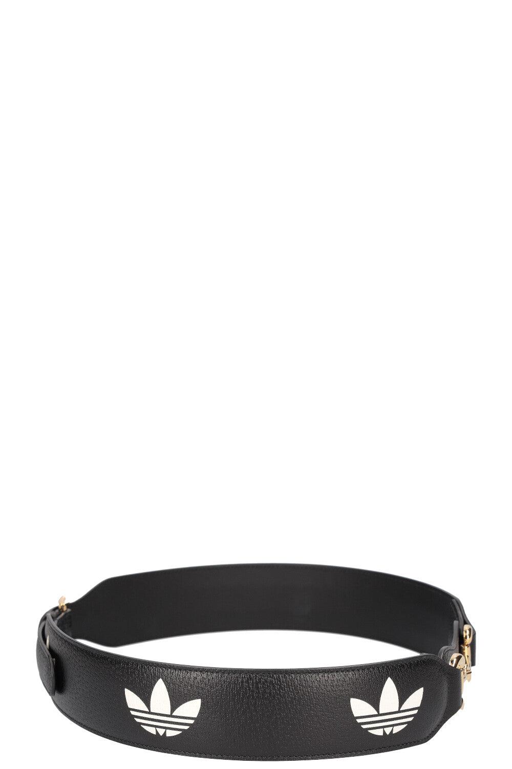 Luxury Gucci Trending 2025 x ADIDAS Horsebit Belt Black