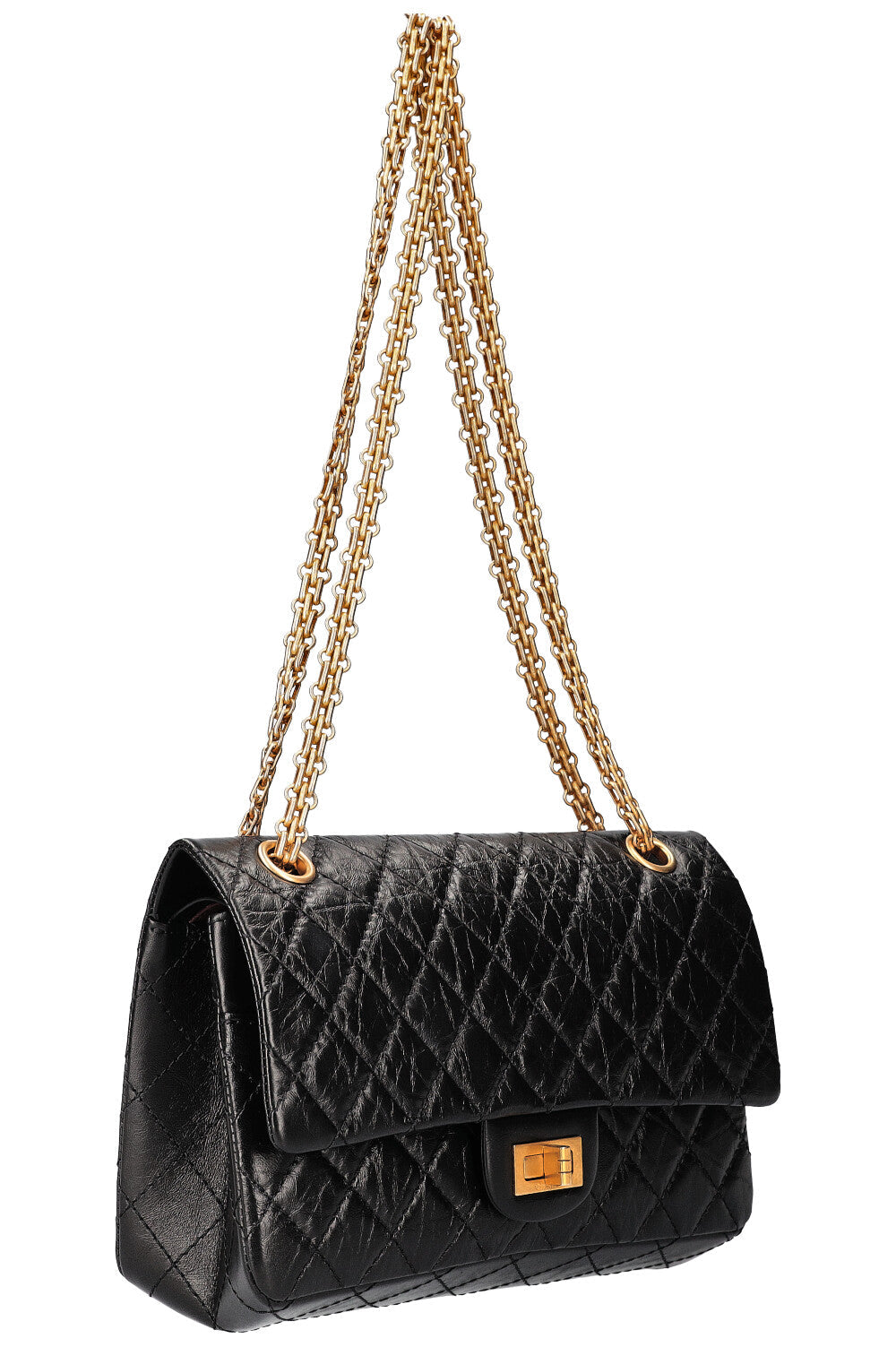 CHANEL 2.55 Reissue Bag 2022 Medium Black