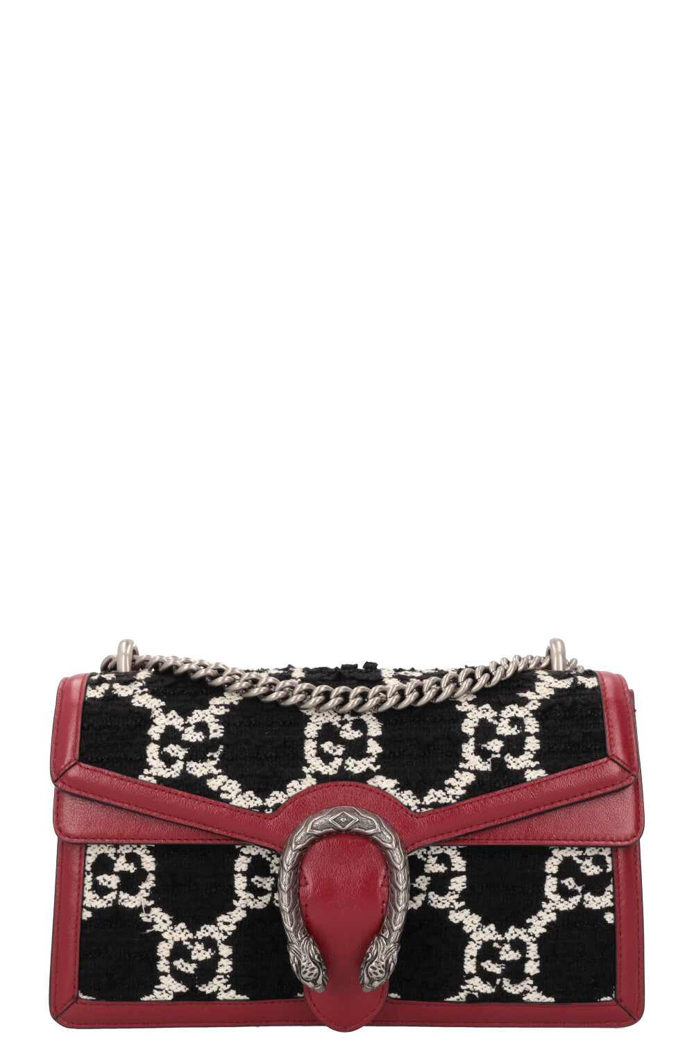 Luxury Gucci Trending 2025 Dionysus GG Supreme Tweed Crossbody Bag Black