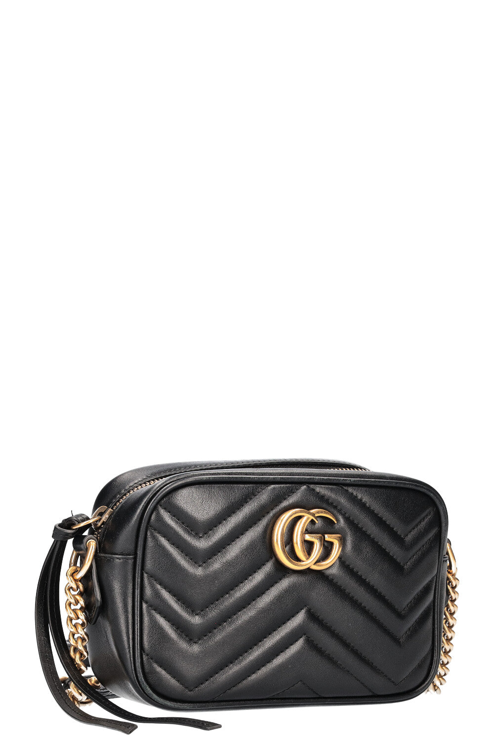 Luxury Gucci Trending 2025 Marmont Small Camera Bag Black