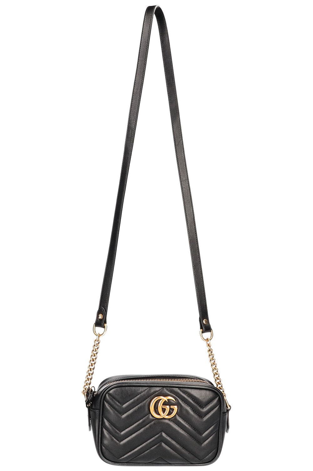 Luxury Gucci Trending 2025 Marmont Small Camera Bag Black