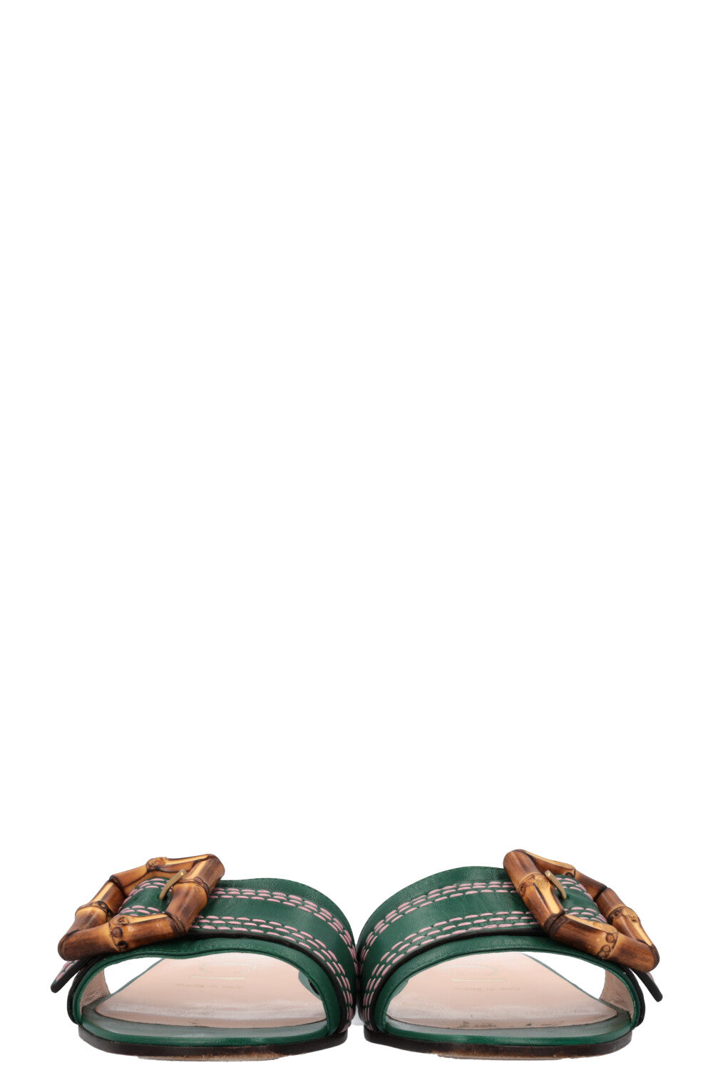 Luxury Gucci Trending 2025 Flats Green