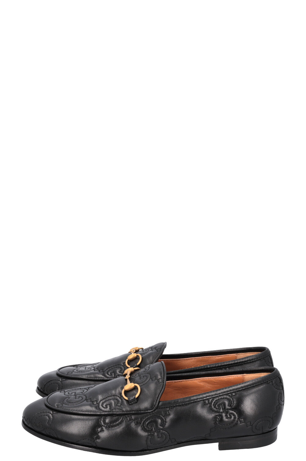 Luxury Gucci Trending 2025 Jordaan Embroidered GG Loafers Black