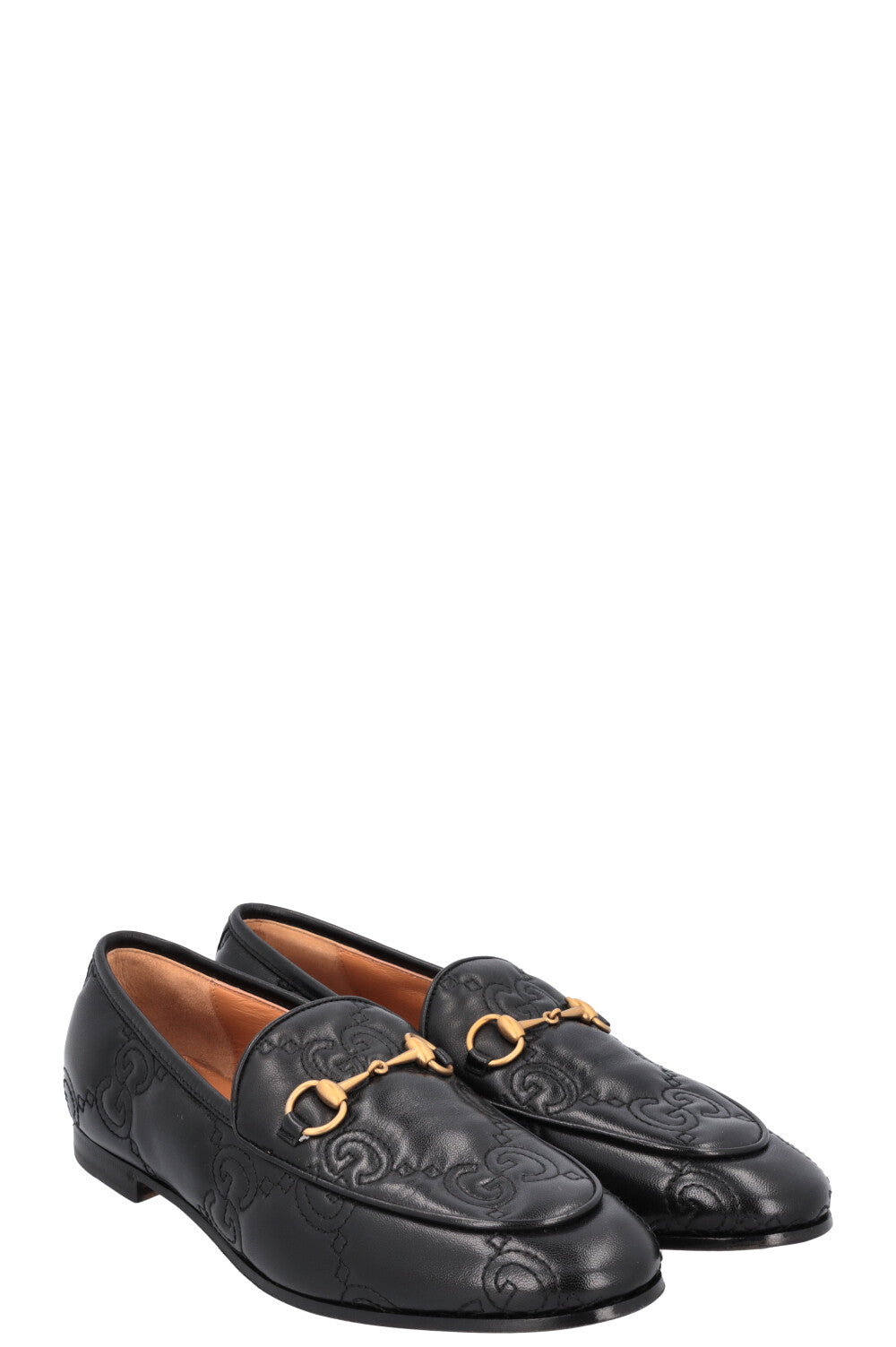 Luxury Gucci Trending 2025 Jordaan Embroidered GG Loafers Black
