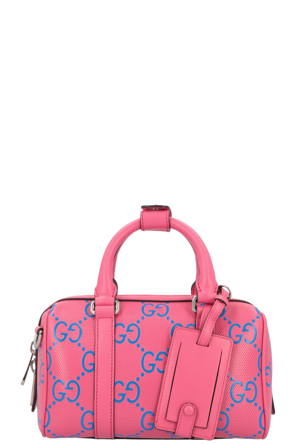 Luxury Gucci Trending 2025 Giant GG Mini Duffle Bag Pink Blue