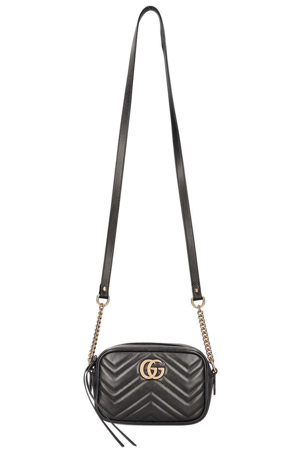 Luxury Gucci Trending 2025 Marmont Small Camera Bag Black