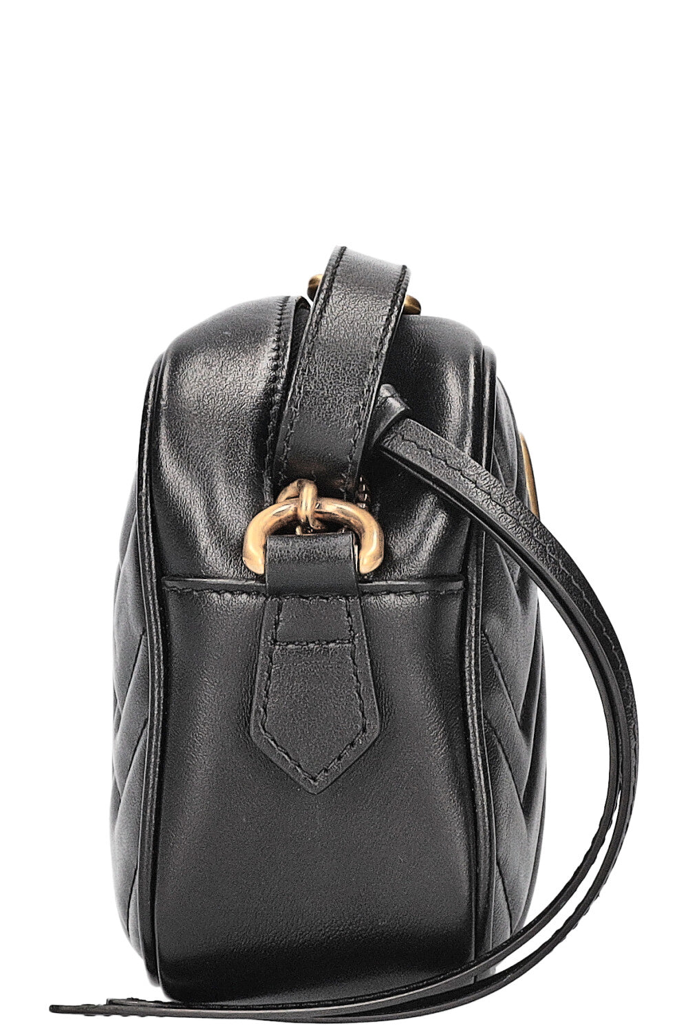 Luxury Gucci Trending 2025 Marmont Small Camera Bag Black