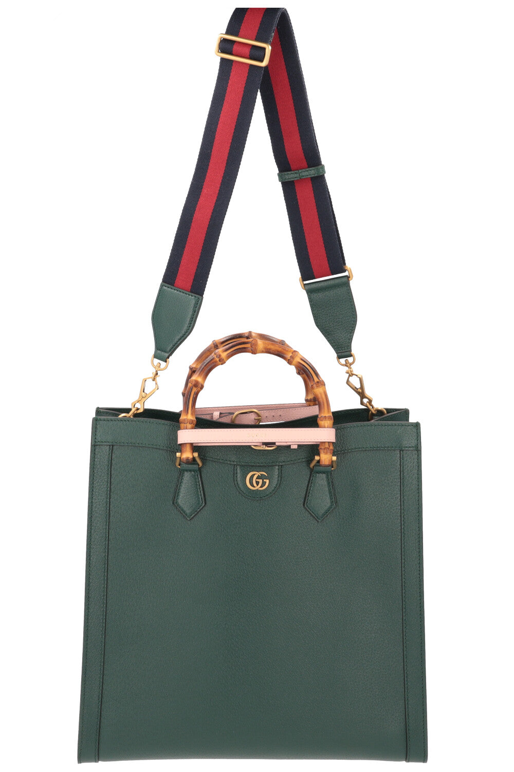 Luxury Gucci Trending 2025 Diana Tote Bag Green