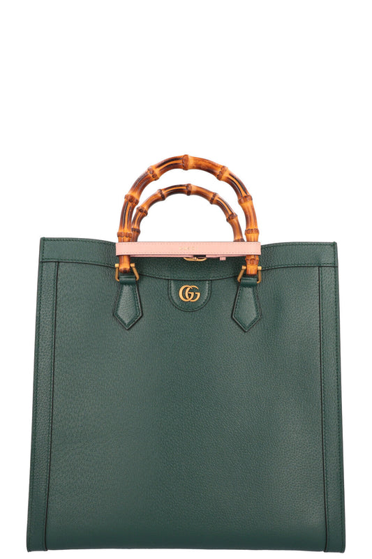 Luxury Gucci Trending 2025 Diana Tote Bag Green