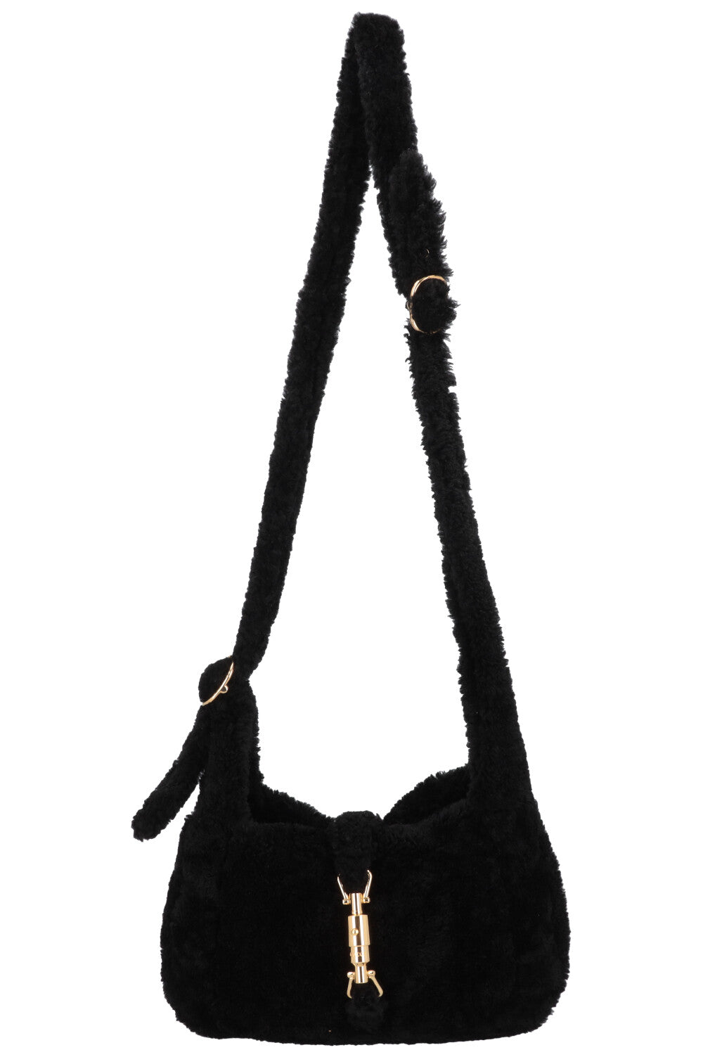 Luxury Gucci Trending 2025 1961 Shearling Jackie Black