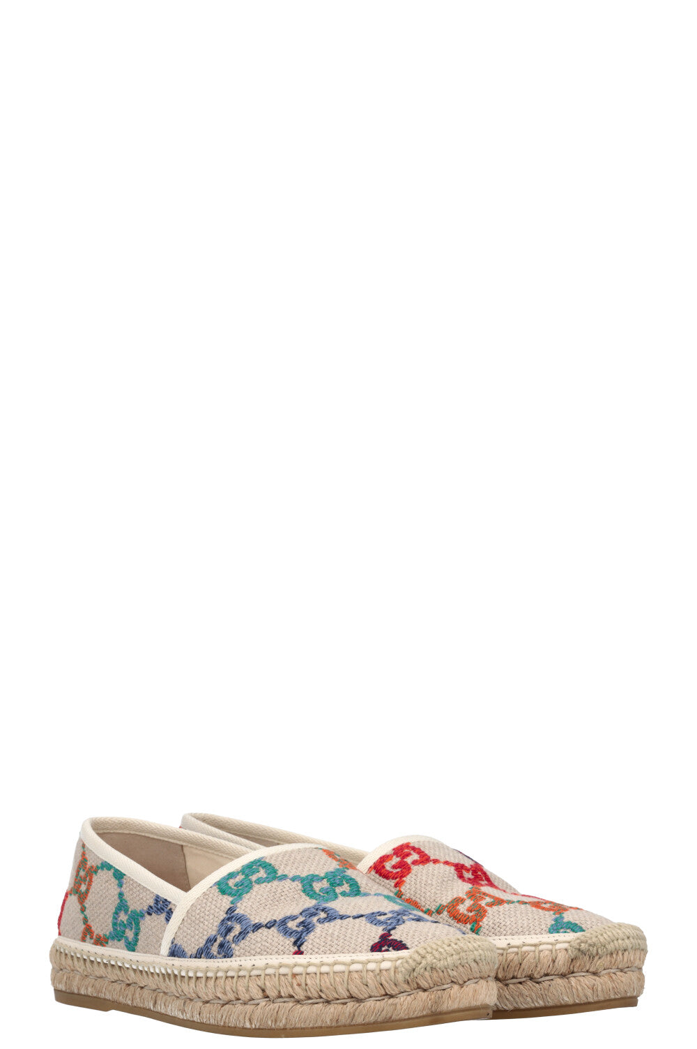Luxury Gucci Trending 2025 GG Espadrilles Multicolor