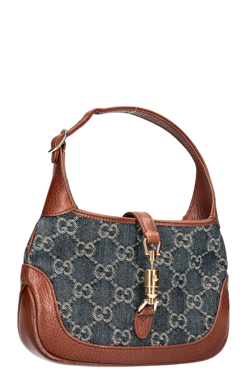 Luxury Gucci Trending 2025 Mini Jackie 1961 Denim