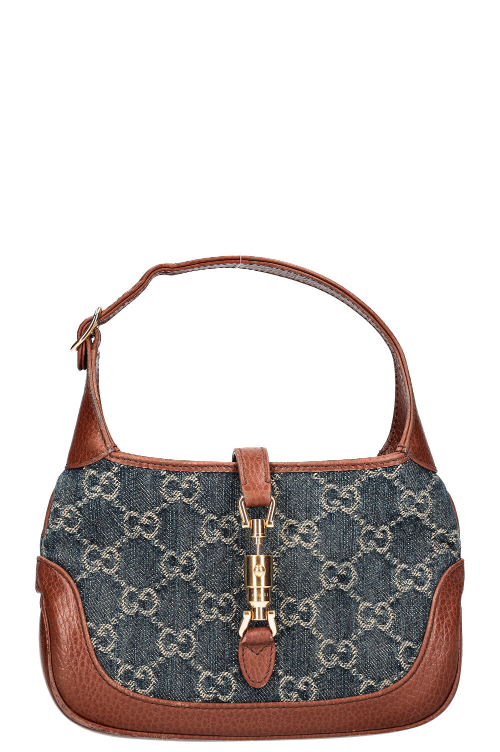 Luxury Gucci Trending 2025 Mini Jackie 1961 Denim