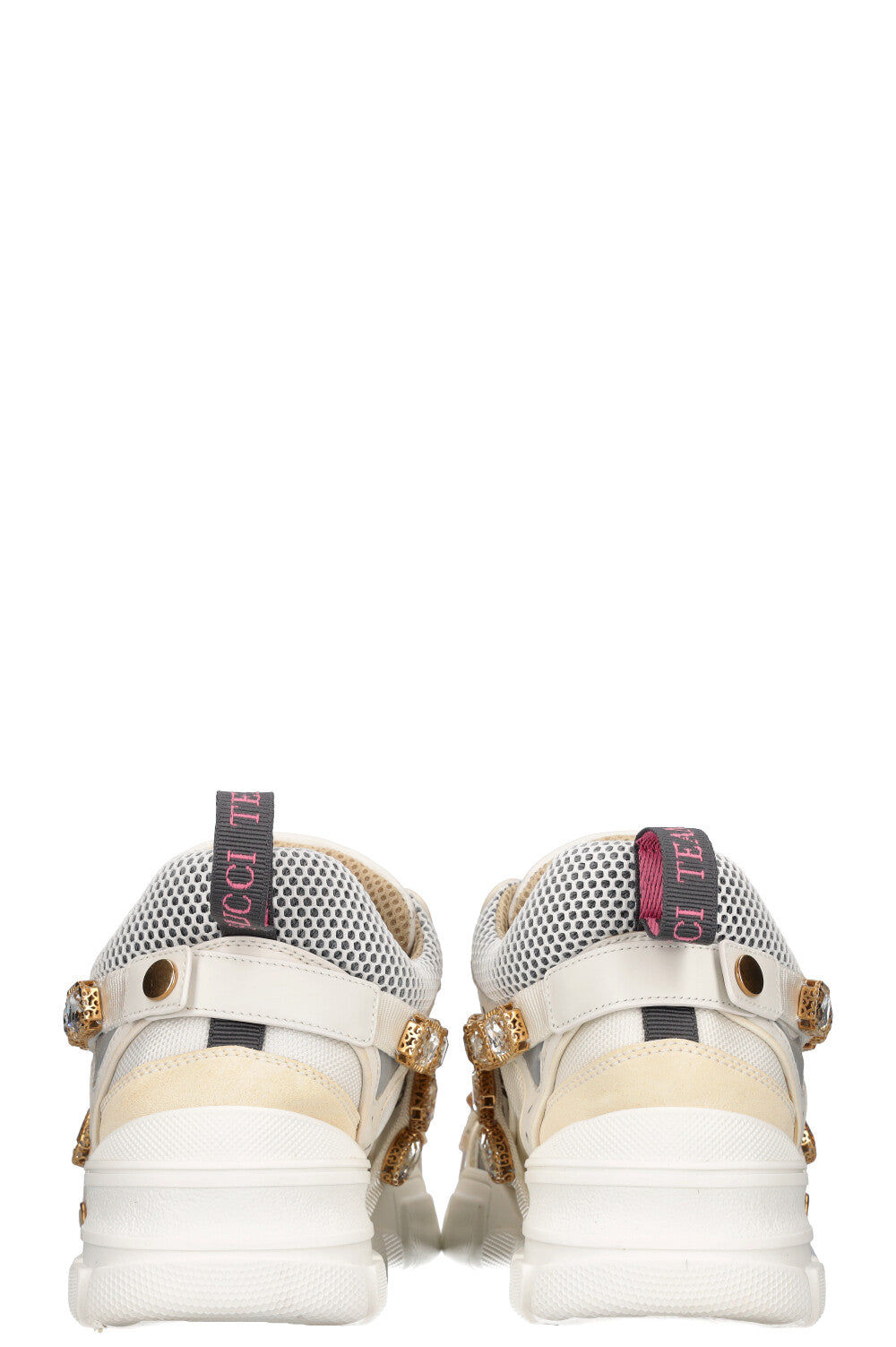 Luxury Gucci Trending 2025 Flashtrek Sneakers White