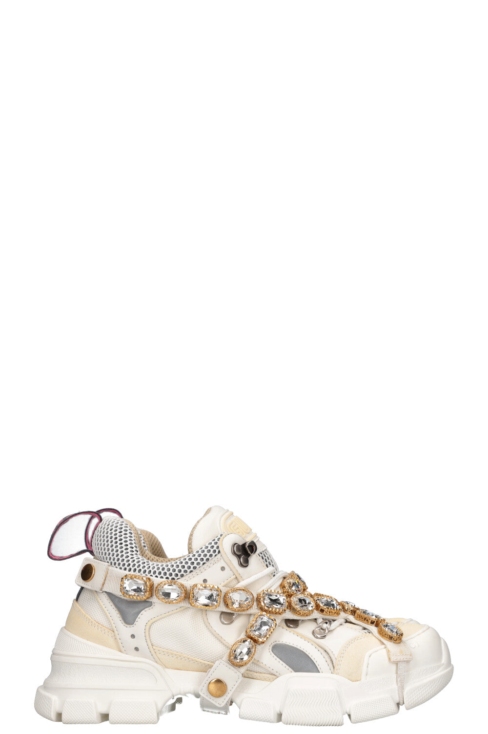 Luxury Gucci Trending 2025 Flashtrek Sneakers White