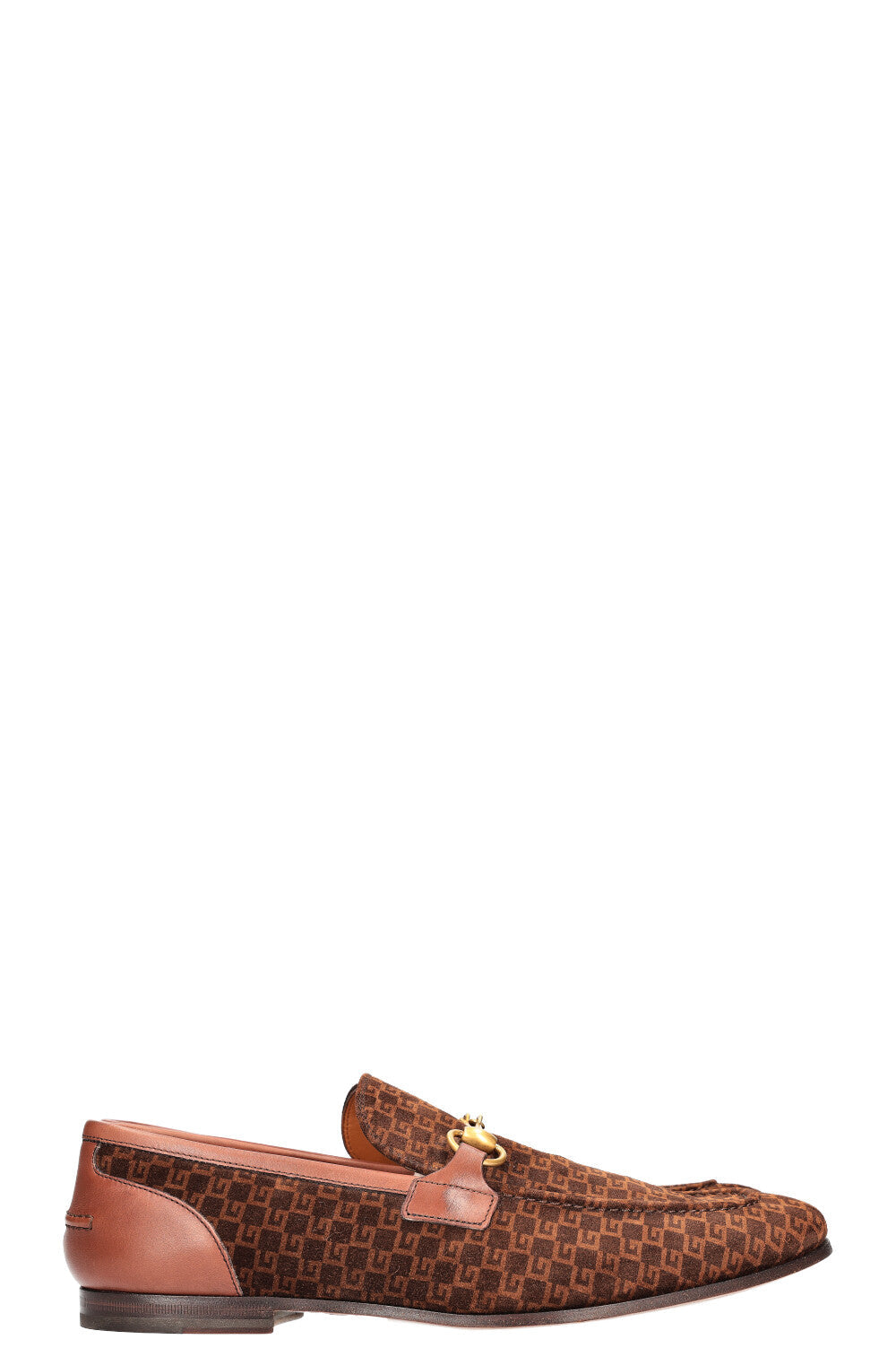 Luxury Gucci Trending 2025 GG Flats Suede Brown
