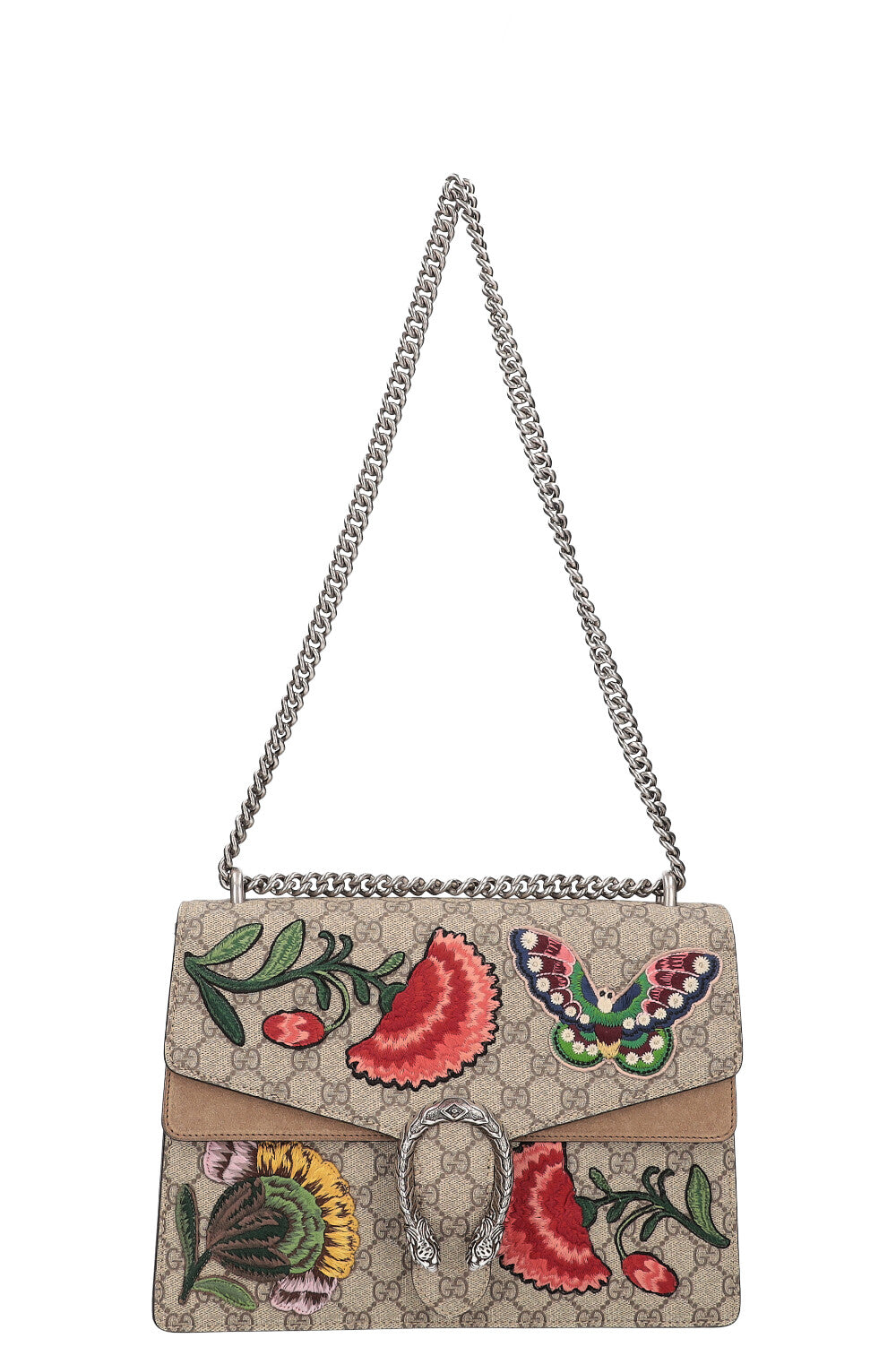 Luxury Gucci Trending 2025 Dionysus Supreme Floral Embroidered Bag Medium