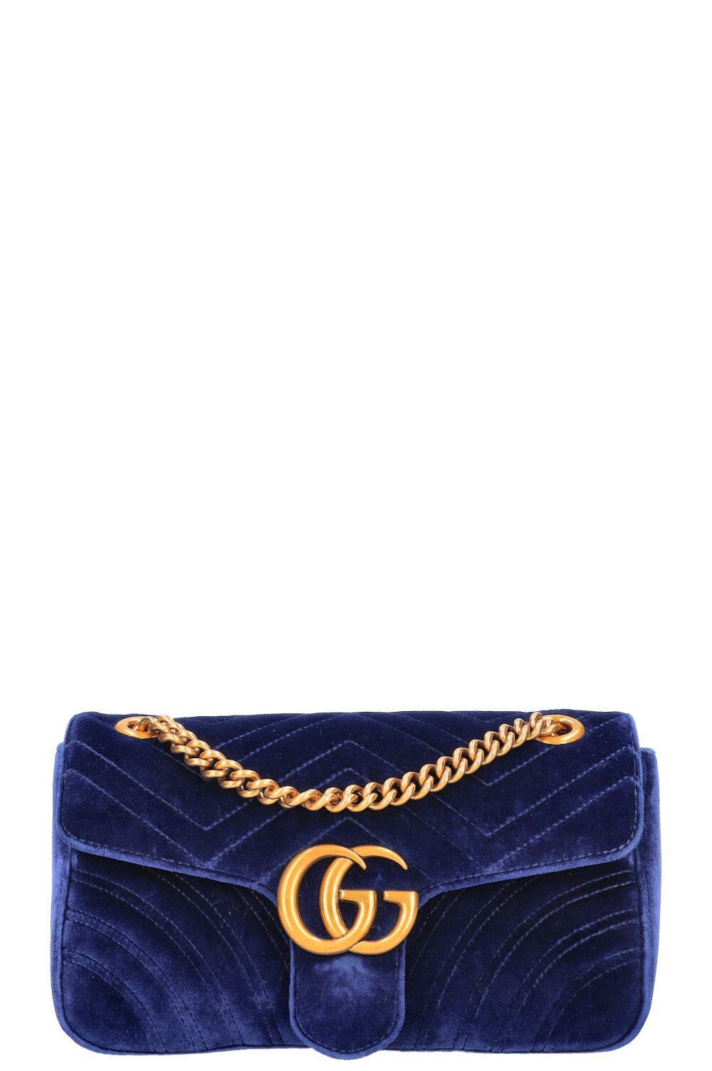 Luxury Gucci Trending 2025 Marmont Bag Velvet Blue