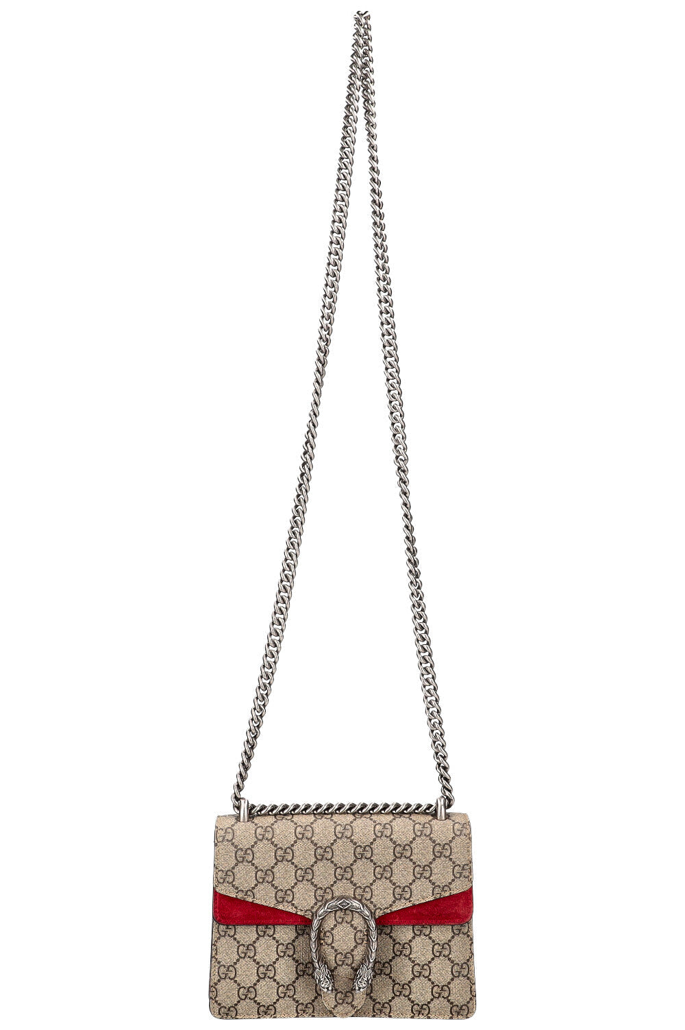 Luxury Gucci Trending 2025 Mini Dionysus Bag GG Supreme Red