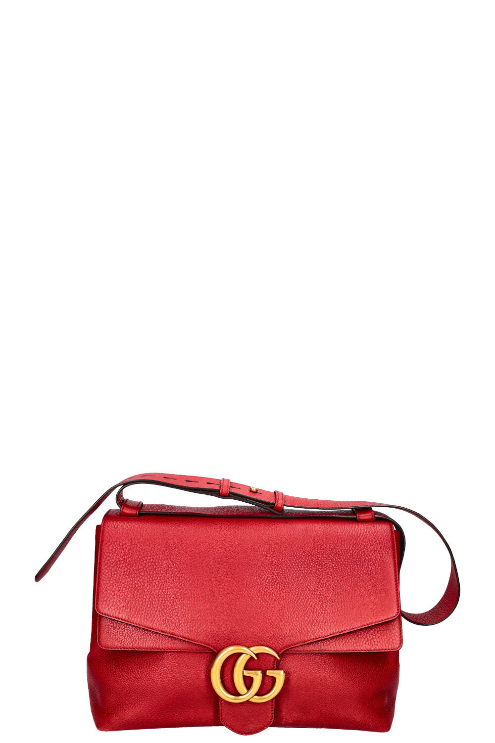 Luxury Gucci Trending 2025 GG Marmont Shoulder Bag Red