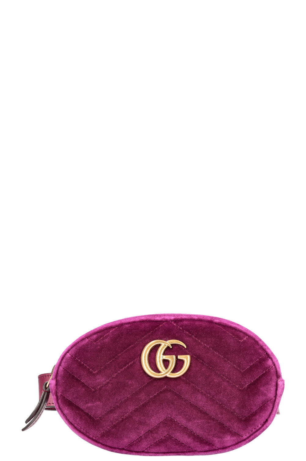 Luxury Gucci Trending 2025 Marmont Belt Bag Velvet Purple