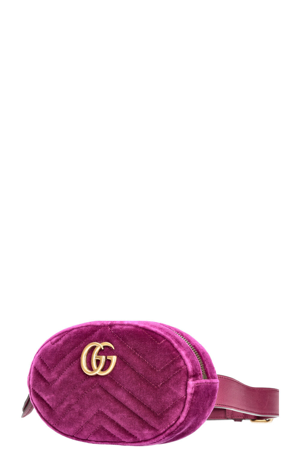 Luxury Gucci Trending 2025 Marmont Belt Bag Velvet Purple