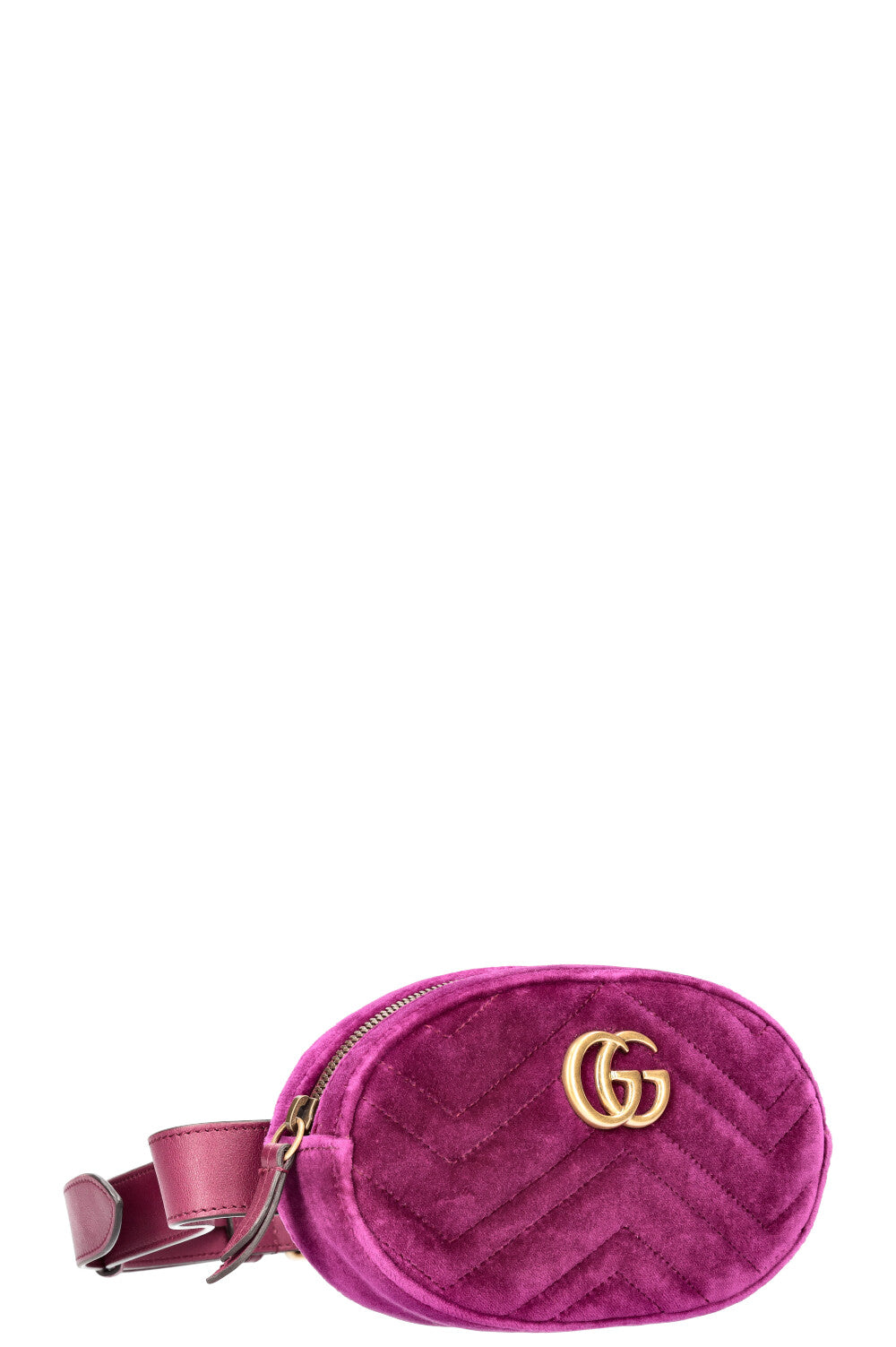 Luxury Gucci Trending 2025 Marmont Belt Bag Velvet Purple