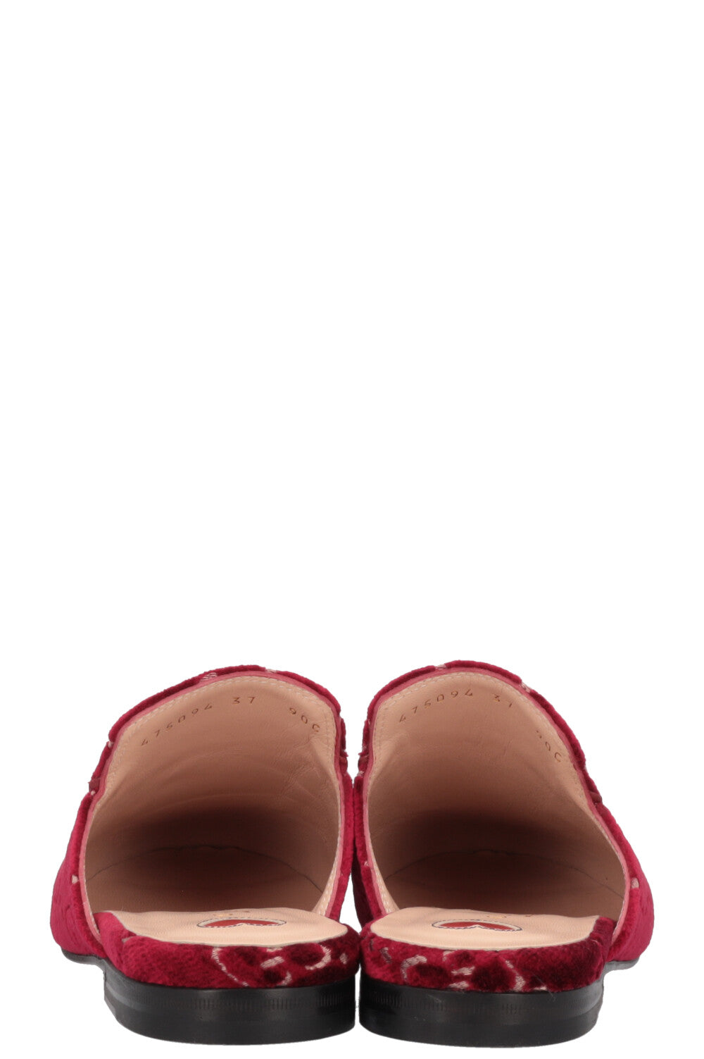 Luxury Gucci Trending 2025 Princetown Mule Red Velvet