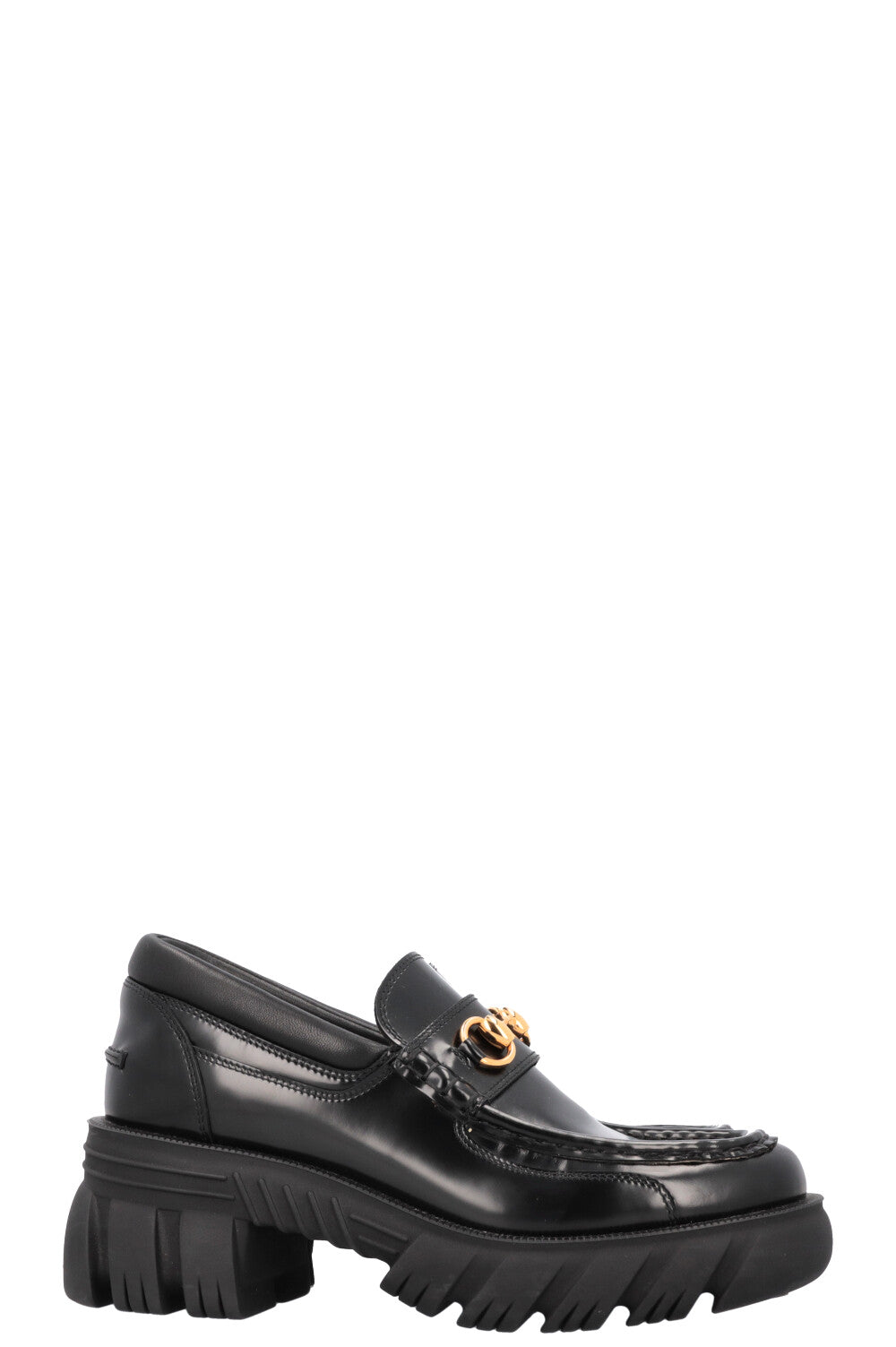 Luxury Gucci Trending 2025 Horsebit Loafers Leather Black