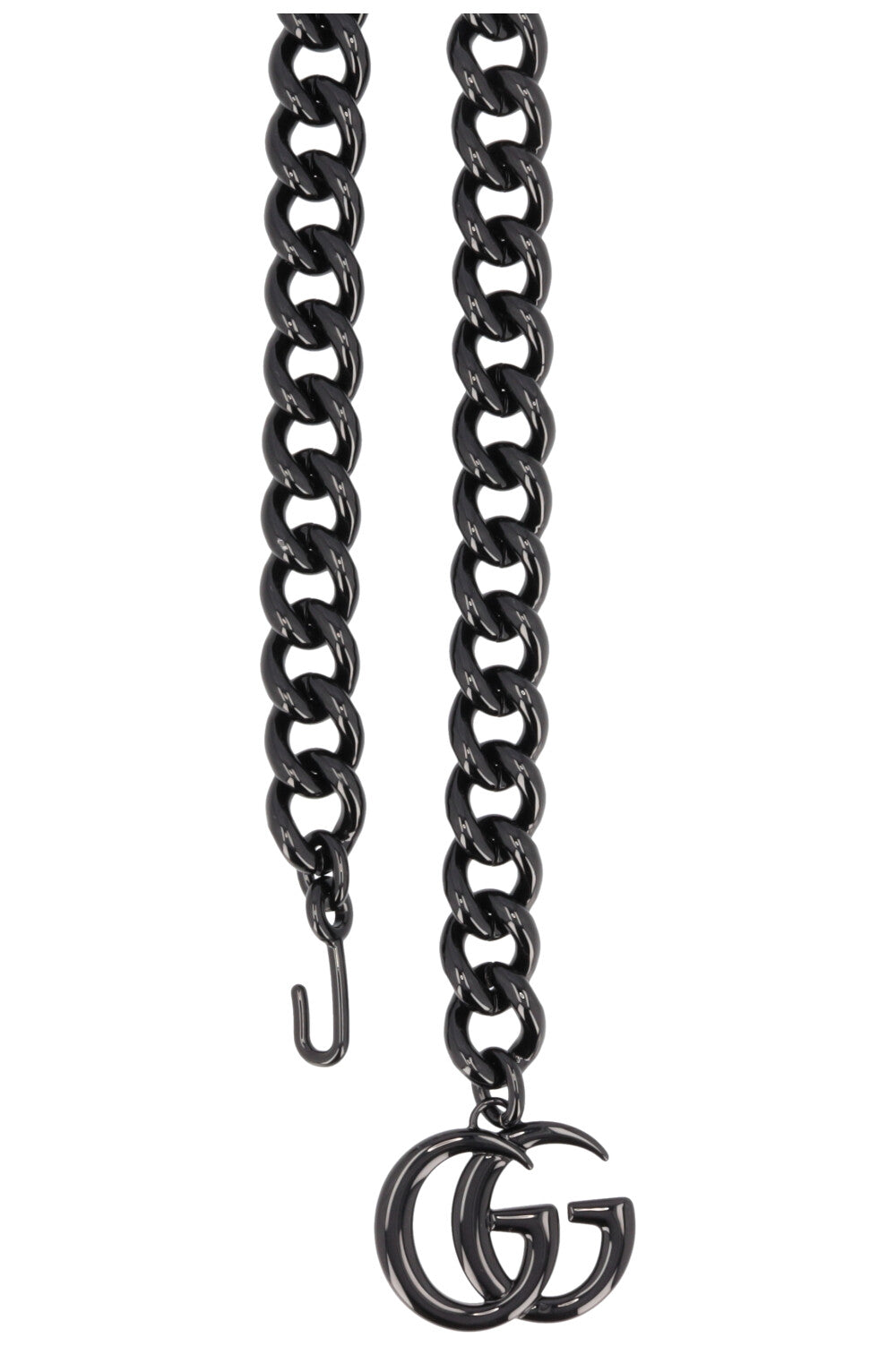 Luxury Gucci Trending 2025 Marmont Chain Belt Black
