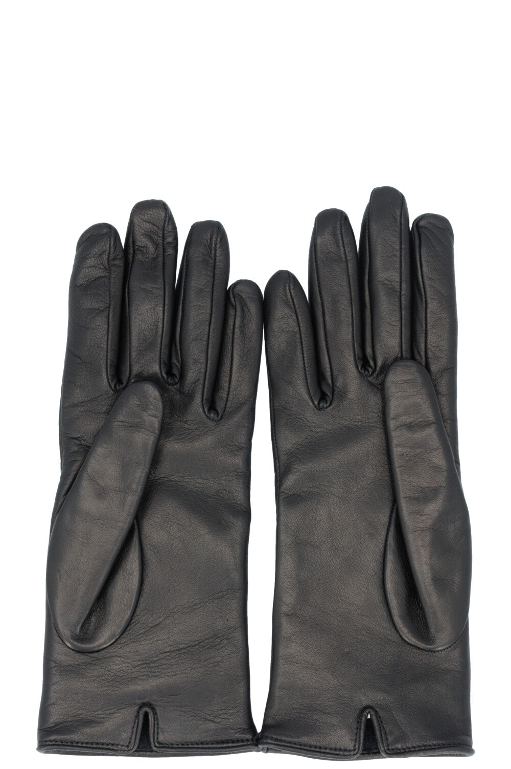 Luxury Gucci Trending 2025 Marmont Gloves Leather Black