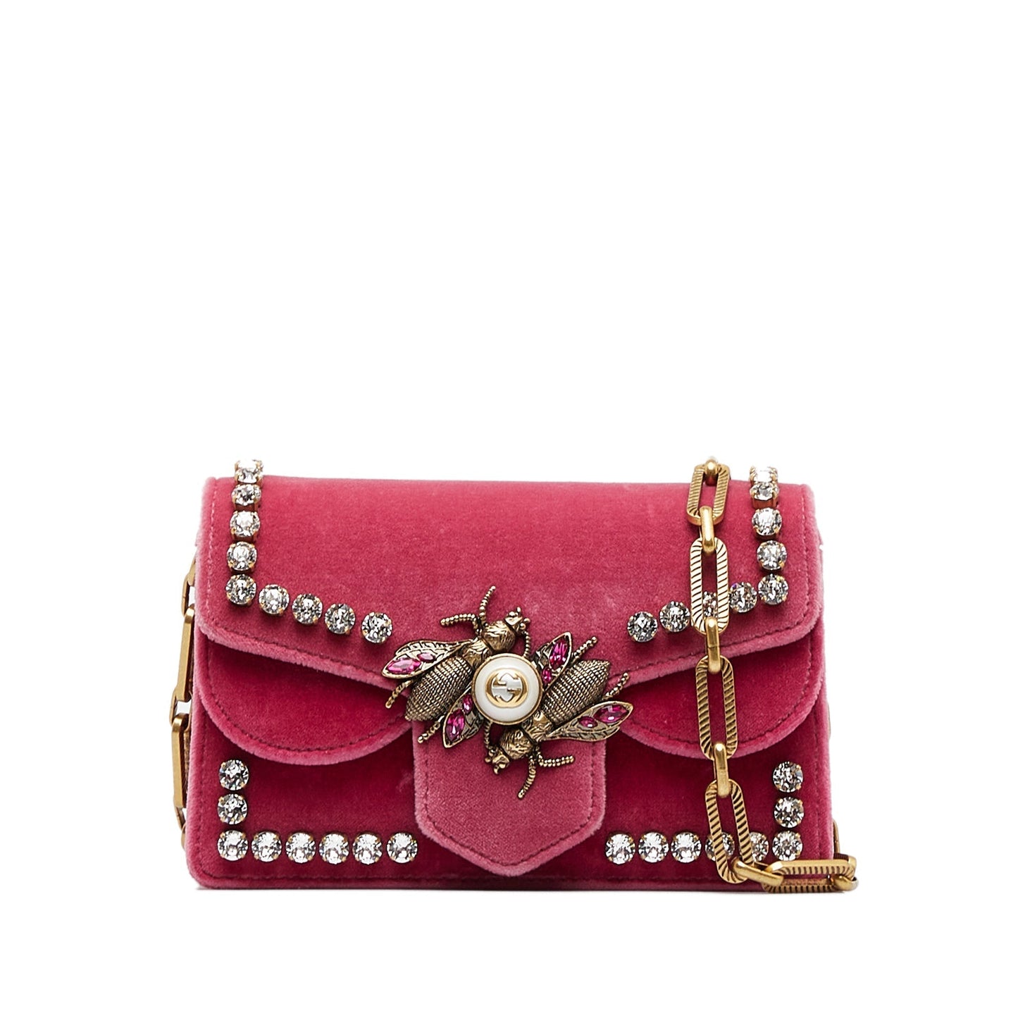 Luxury Gucci Trending 2025 Broadway Velvet Crossbody Bag