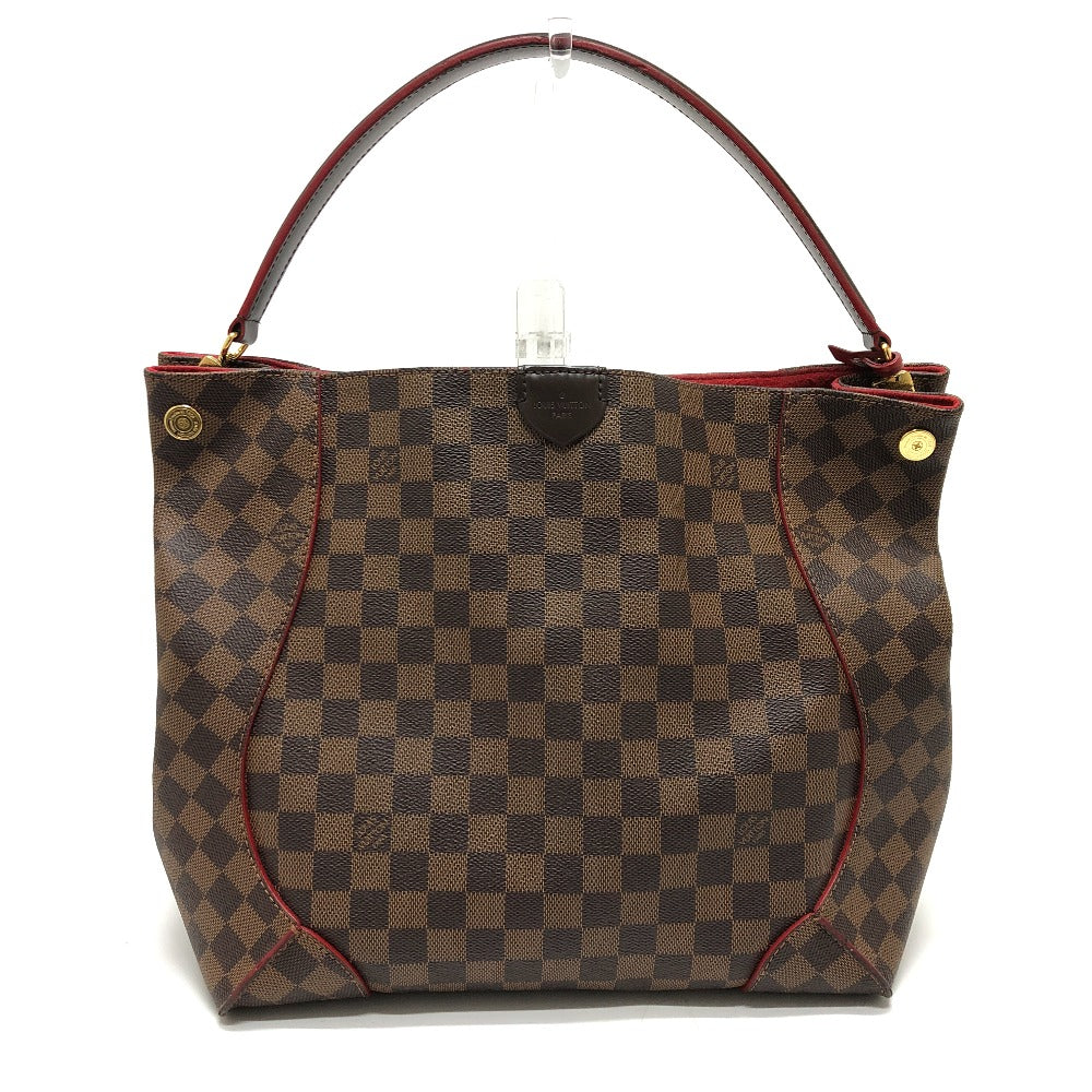 LOUIS VUITTON Shoulder Bag N41556 Damier canvas Brown Damier Kaisa Hobo