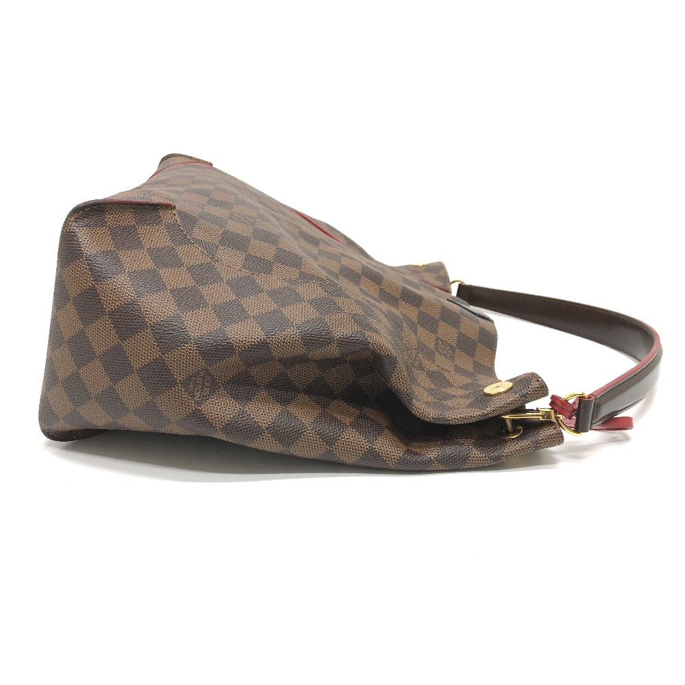 LOUIS VUITTON Shoulder Bag N41556 Damier canvas Brown Damier Kaisa Hobo