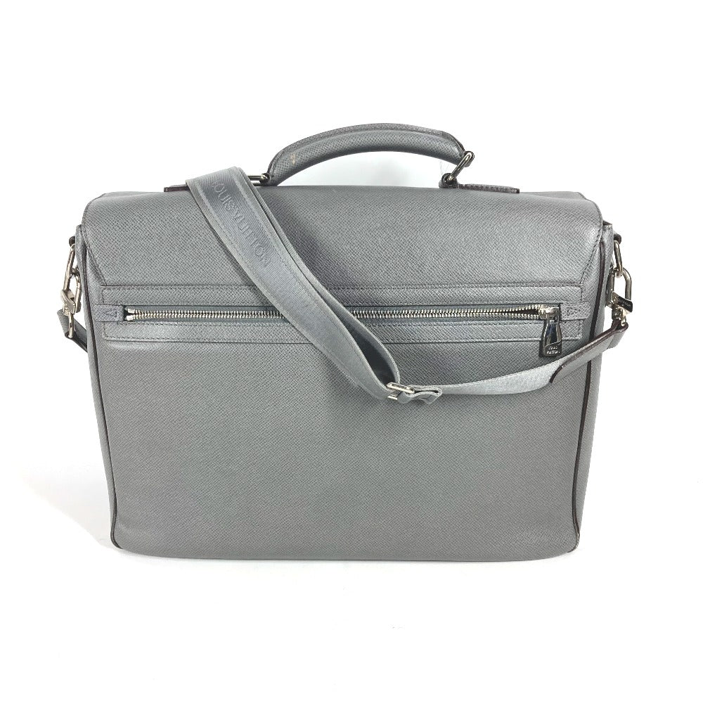LOUIS VUITTON Shoulder Bag ‚l32638 Taiga Leather gray Taiga Vasiri GM mens
